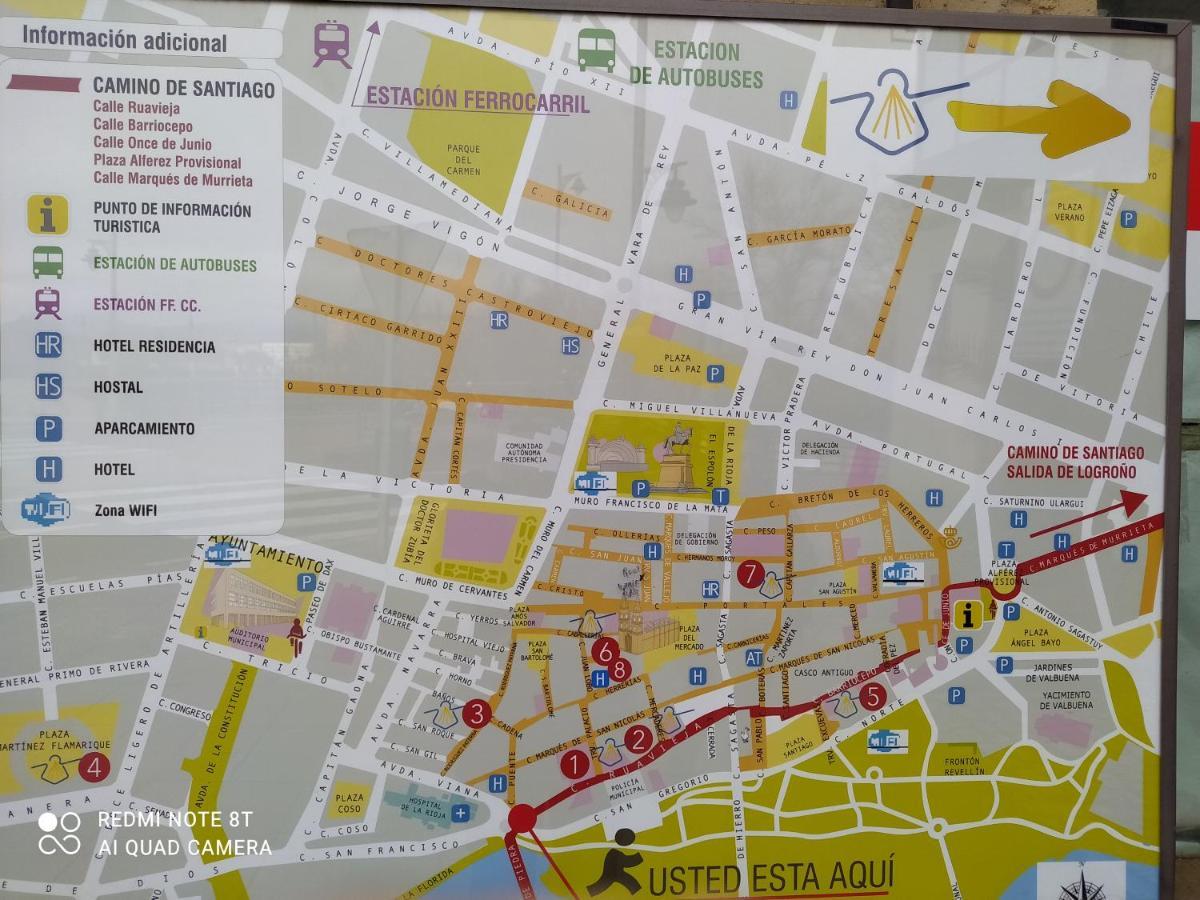 Gonzalo De Berceo 15 " Calidad-Sobrio" And " Free Private Parking " Apartamento Logroño Exterior foto